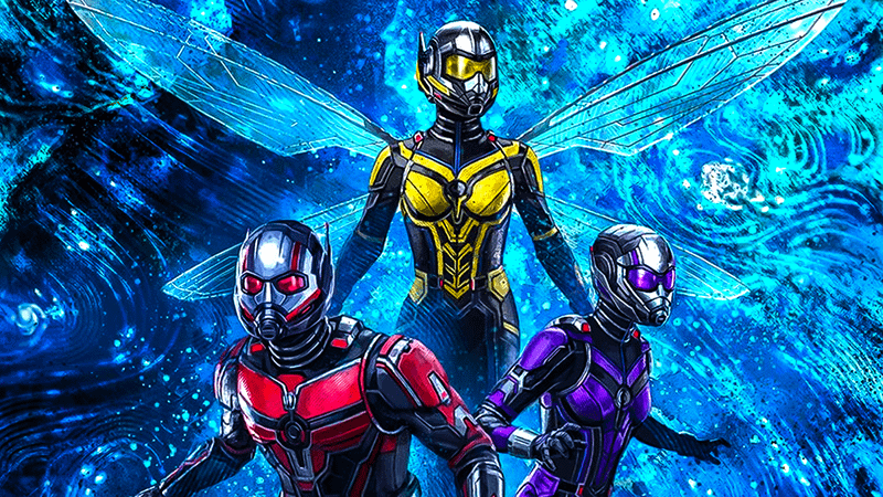 Ant-Man, the Wasp, and Stature in concept art for 'Ant-Man and The Wasp: Quantumania.'