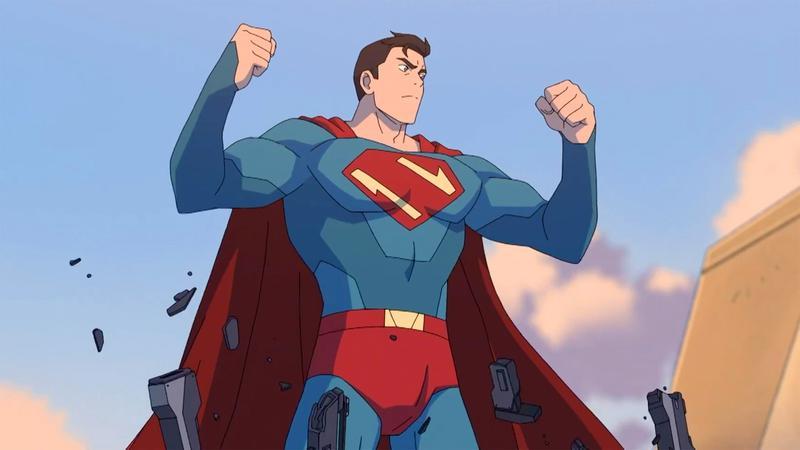  Superman from the DC animated superhero series My Adventures with Superman,