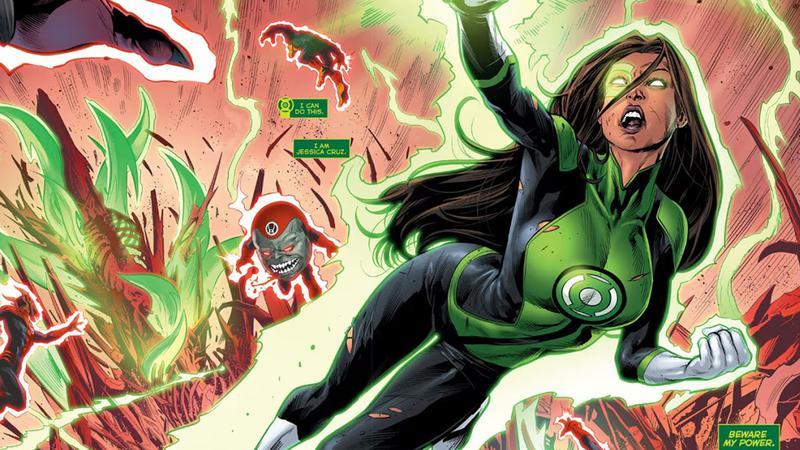 Jessica Cruz in DC Comics.