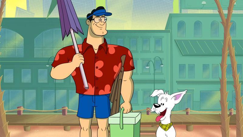 Superman and Krypto in DC series Krypto Saves the Day!
