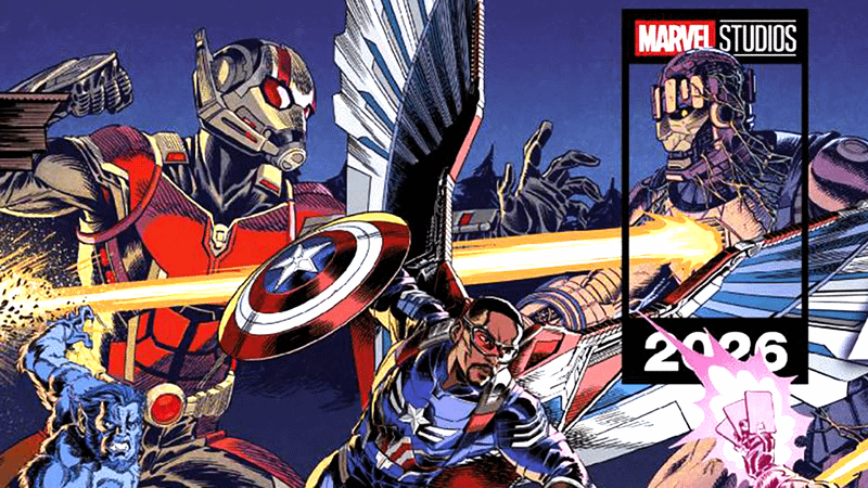 Ant-Man as Giant Man charging at a Sentinel.