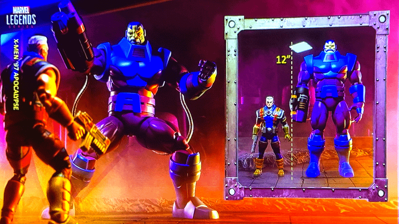 Apocalypse and Cable Marvel Legends figures