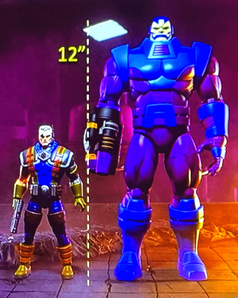 Apocalypse and Cable Marvel Legends figures