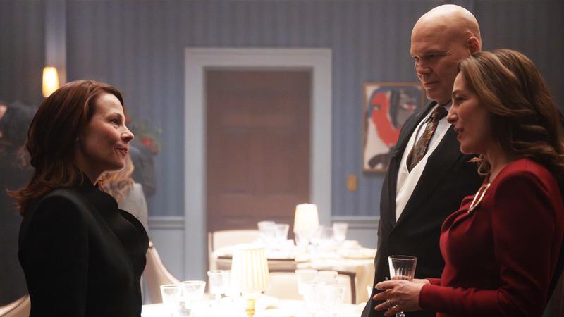 Governor McCaffrey, Wilson Fisk, Vanessa Fisk.