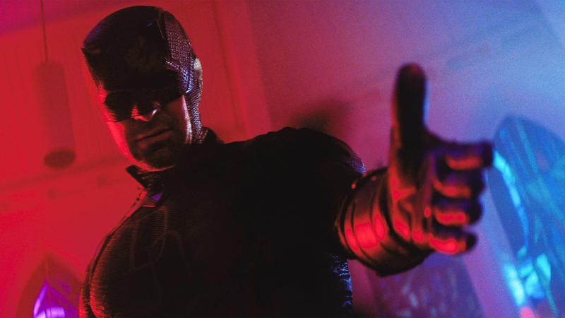 Charlie Cox as Daredevil in Daredevil: Born Again Season 2.