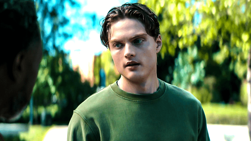 Asa Germann as Sam in The Boys.