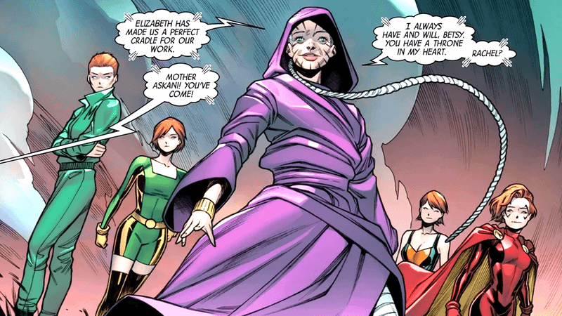 Mother Askani in Marvel Comics.