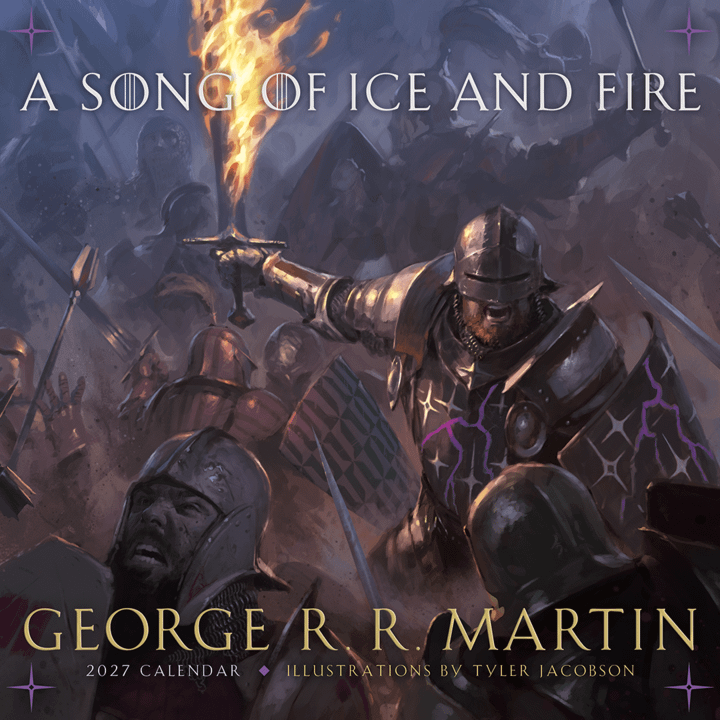 A Song of Ice and Fire calendar cover