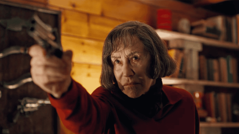 Helen Mirren as Patricia Highsmith in A Talent for Murder.