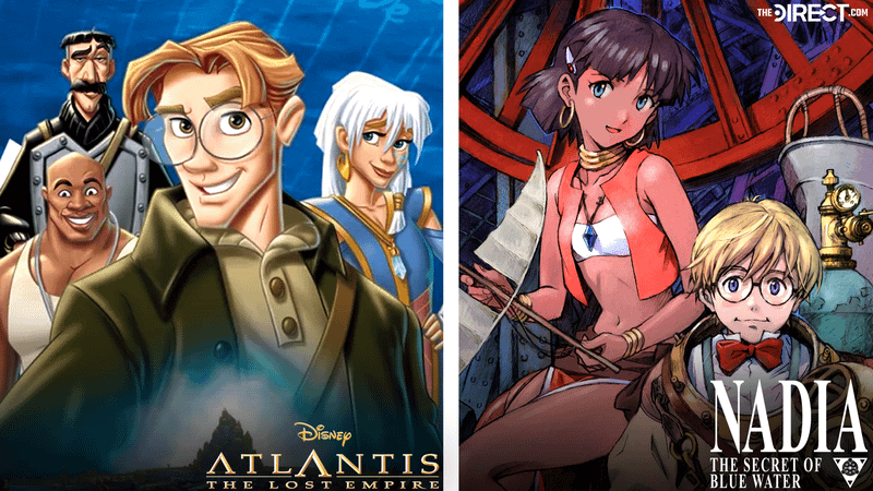Atlantis: The Lost Empire and Nadia: The Secret of Blue Water