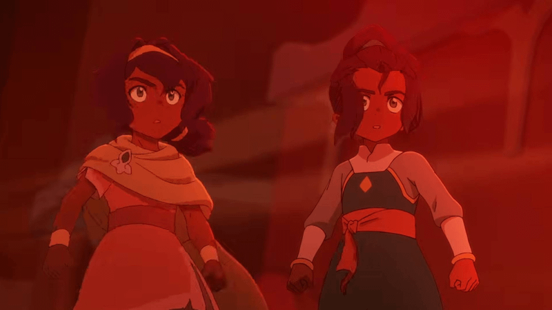 Pavi and Nisha in Avatar; Seven Havens.