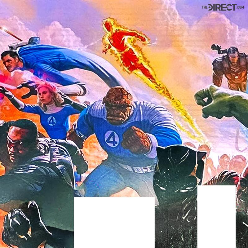 Black Panther anf Fantastic Four in new Avengers art