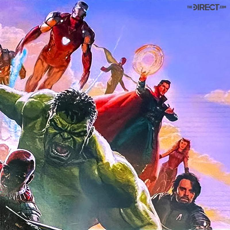 Hulk and Iron Man in 2026 Avengers art