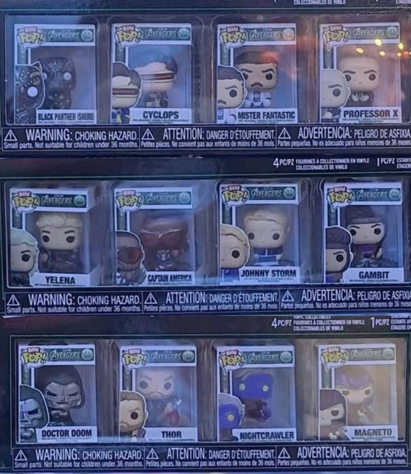 Avengers: Doomsday Bitty Pops.