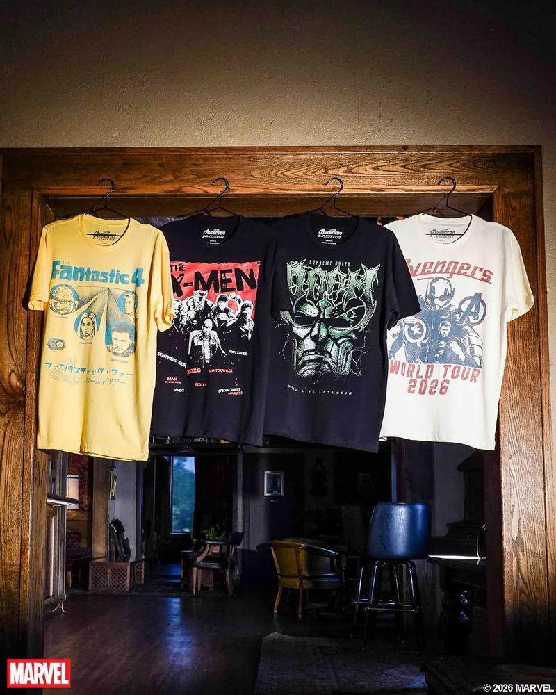 Avengers: Doomsday NYCC shirts.