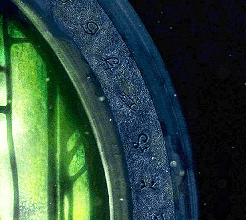 runes on Avengers: Doomsday logo