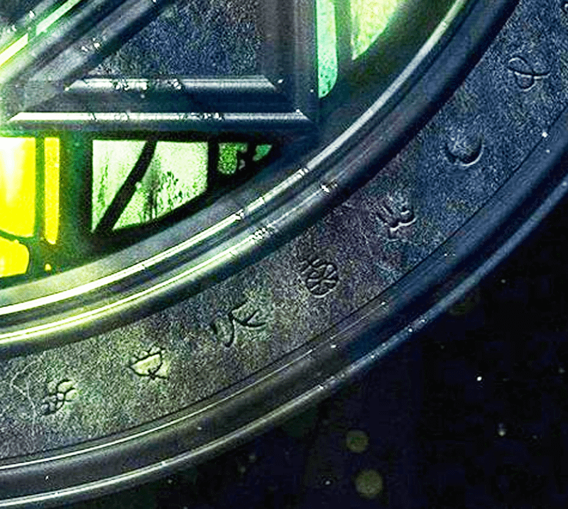 runes on Avengers: Doomsday logo