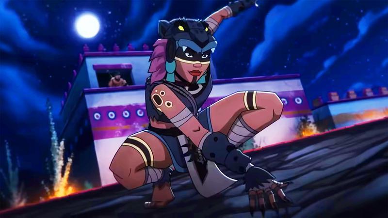 A new Catwoman in Aztec Batman: Clash of Empires.