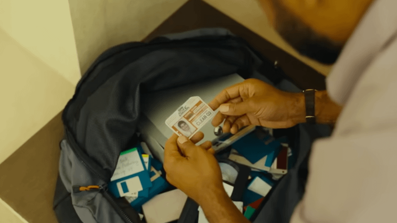 Async Employee ID in Backrooms Movie.