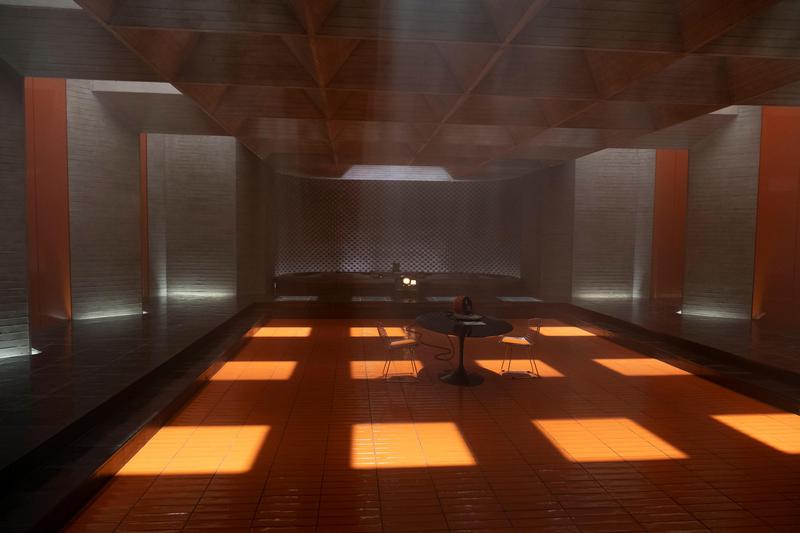 TVA interrogation room in Loki.