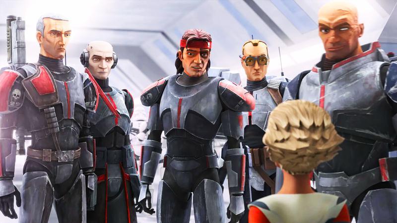 The Bad Batch in Star Wars: The Bad Batch.