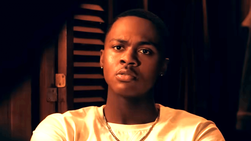 Ahmad Nicholas Ferguson as Bakari in The Chi Season 8.