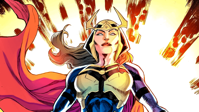 Big Barda from DC Comics.