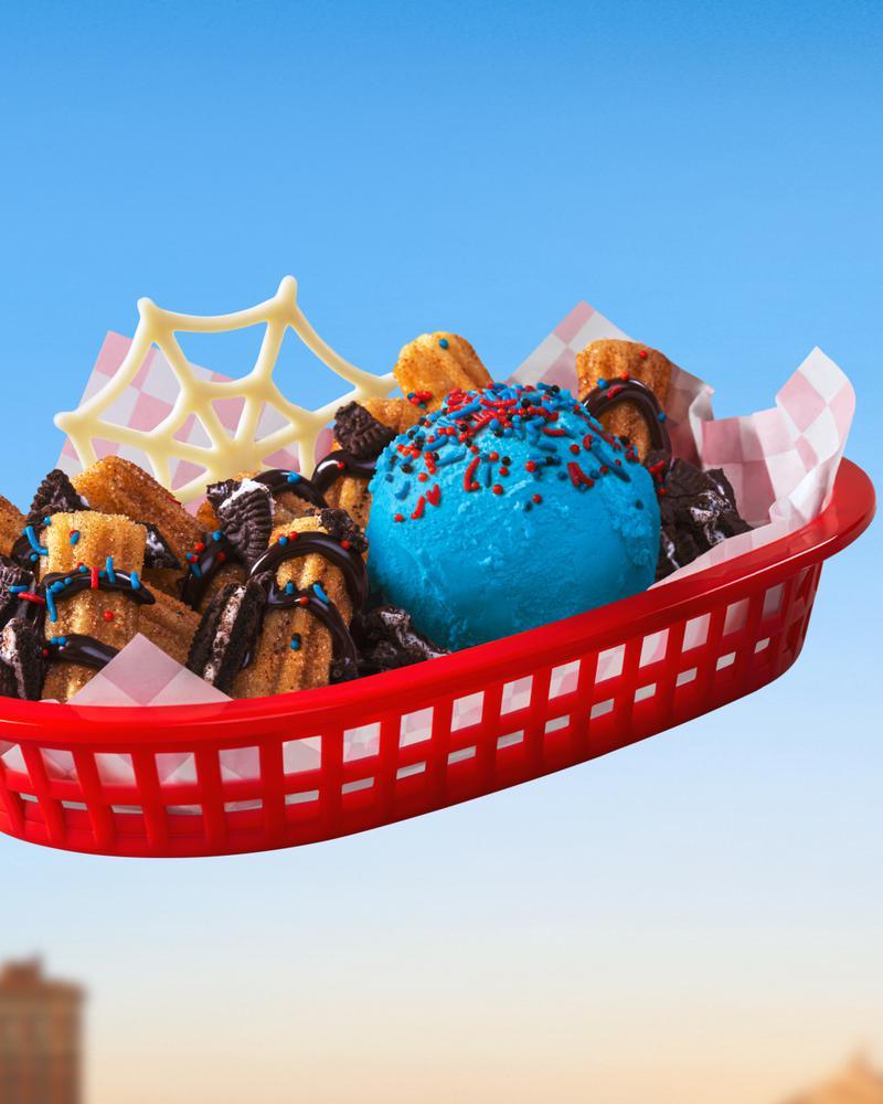 ice cream sundae for 'Spider-Man: Brand New Day.'