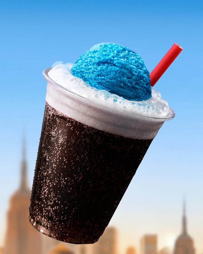 root beer float from Baskin-Robbins Australia for 'Spider-Man: Brand New Day.'