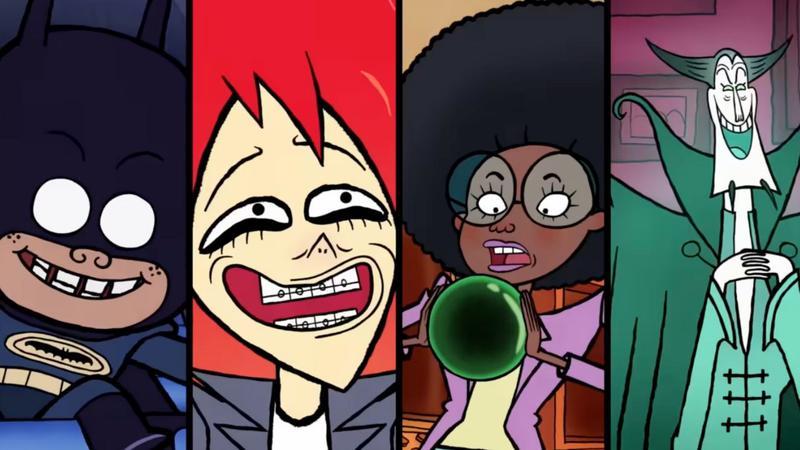 Damian Wayne, Claire, Alicia Pennyworth and Ra's Al Ghul in Bat-Fam