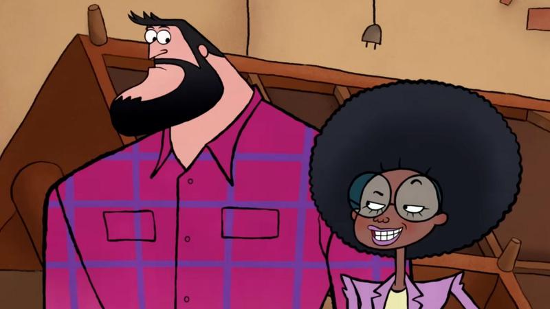 Bruce Wayne and Alicia Pennyworth in Bat-Fam