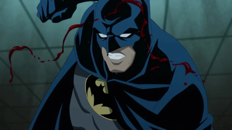 Batman in Batman: Knightfall Part 1 Knightfall.