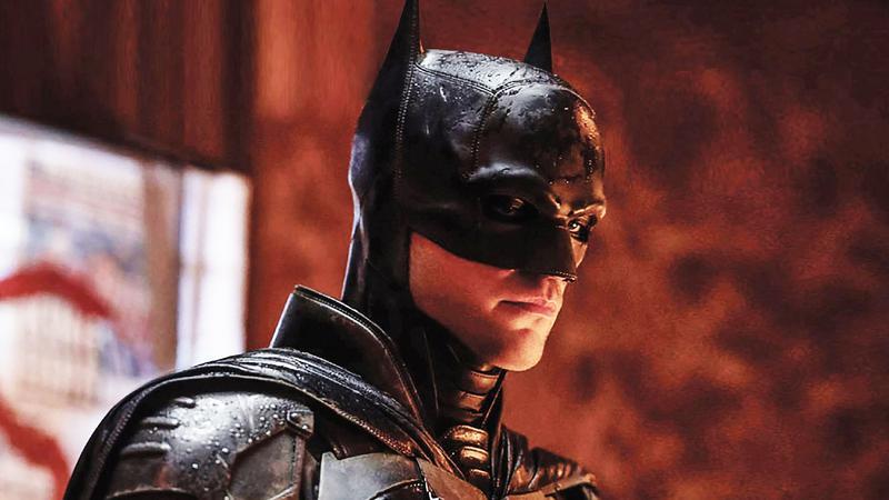 Robert Pattinson as Batman.