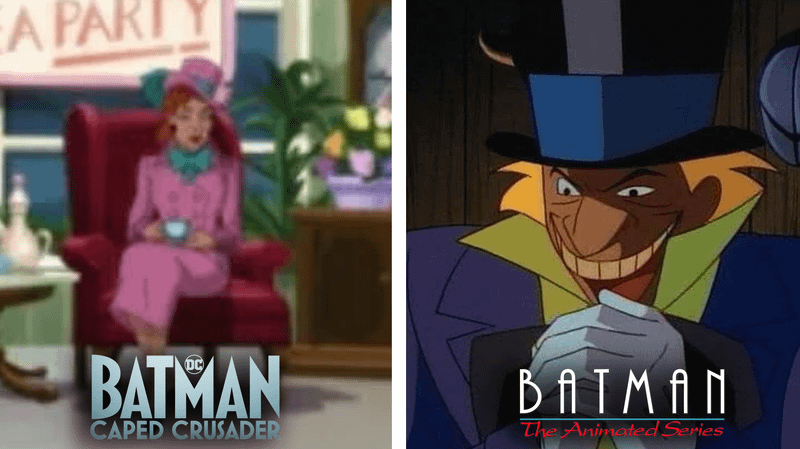 Mad Hatter in Caped Crusader vs Batman The Animated Series