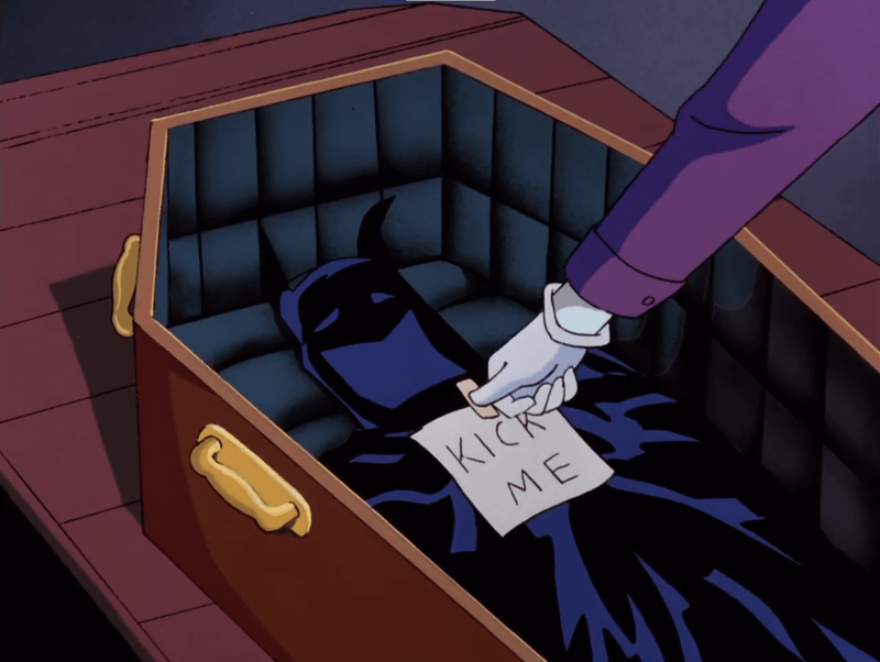 Image from Batman: The Animated Series and the episode 