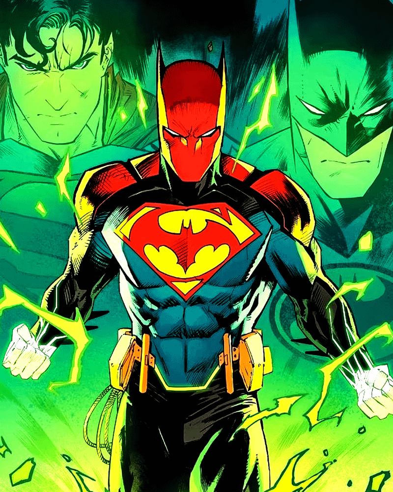 Batman and Superman fusion by Dan Mora