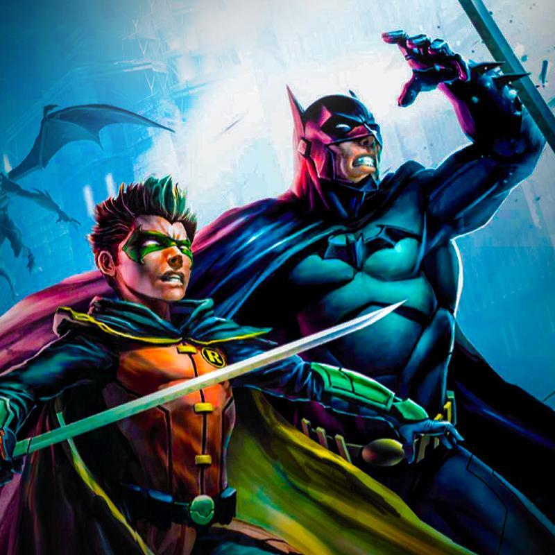 Batman and Robin cover art