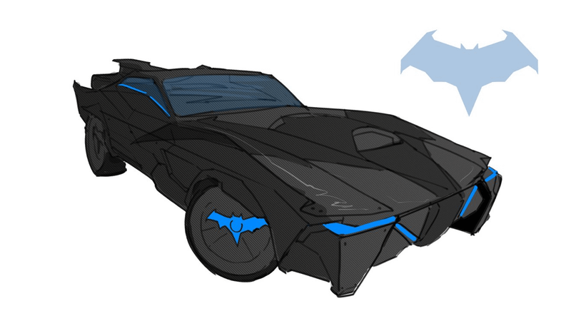 Matt Fraction Batmobile from the front