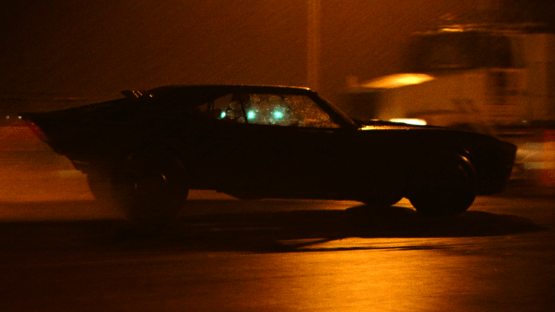 Robert Pattinson's Batmobile in The Batman