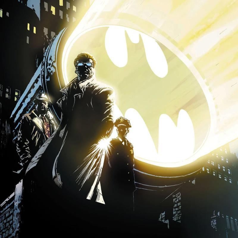 Bat Signal, GCPD, Commisoner Gordon, Batman