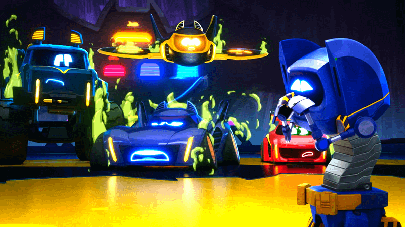 Batwheels characters in Batwheels series.