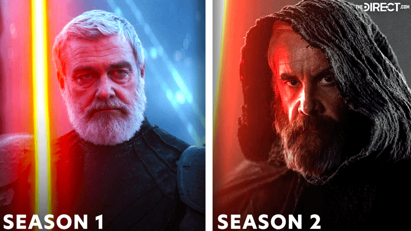 Ray Stevenson and Rory McCann as Baylan Skoll in Ahsoka
