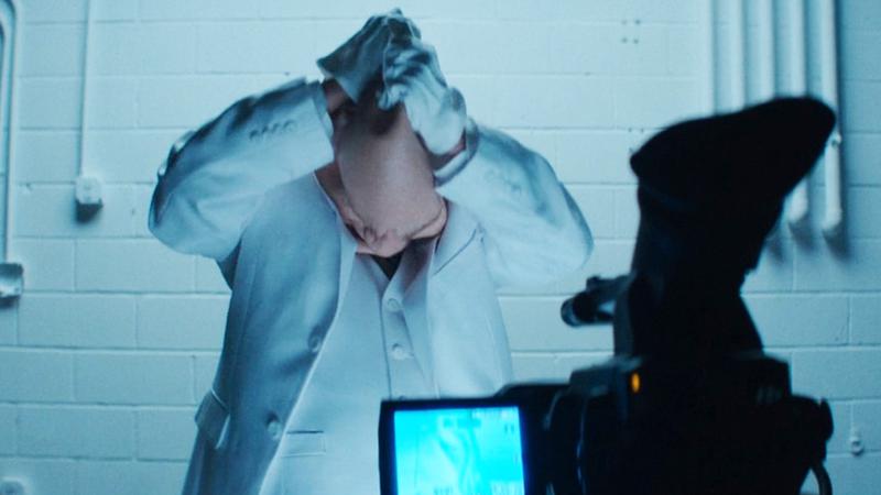 fake Kingpin removing mask in 'Daredevil: Born Again.'