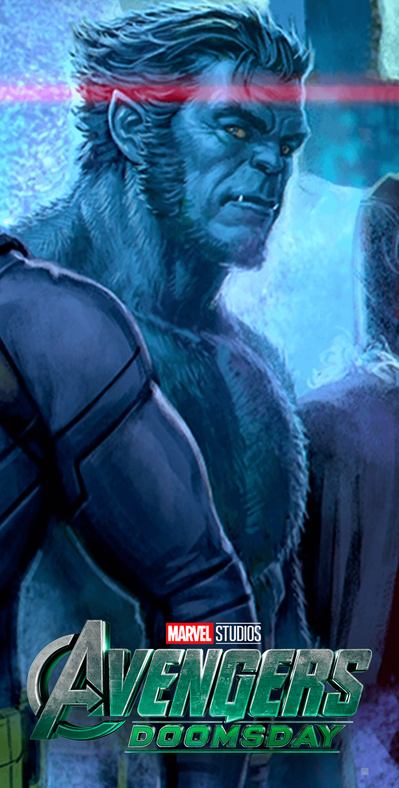 Beast in 'Avengers: Doomsday' concept art.