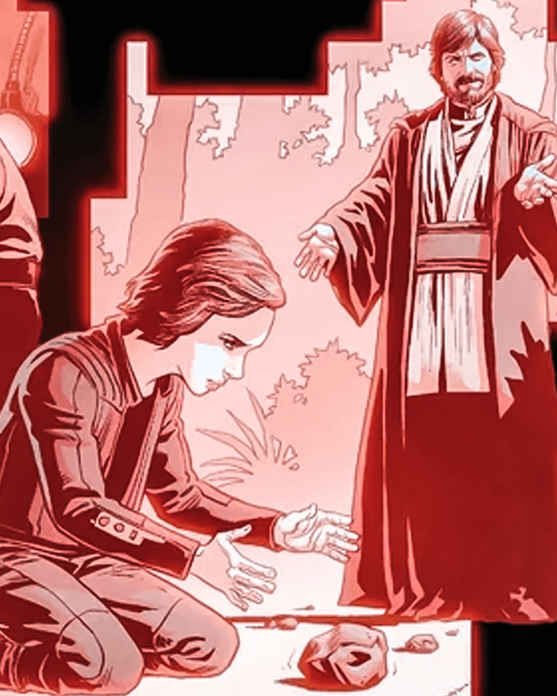 Ben using the Force in Legacy of Vader