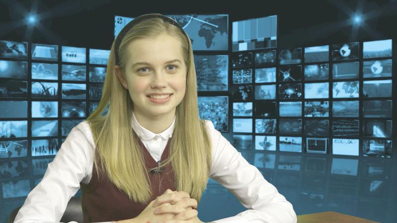 Betty Brant smiling in Spider-Man: Far From Home.