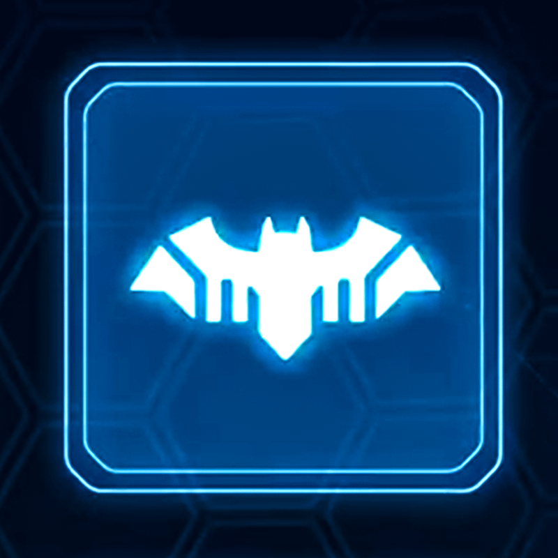 The new Batgirl logo in Lego Batman: Legacy of the Dark Knight.