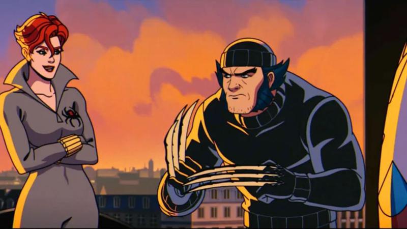 Black Widow and Wolverine squaring off in X-Men '97.