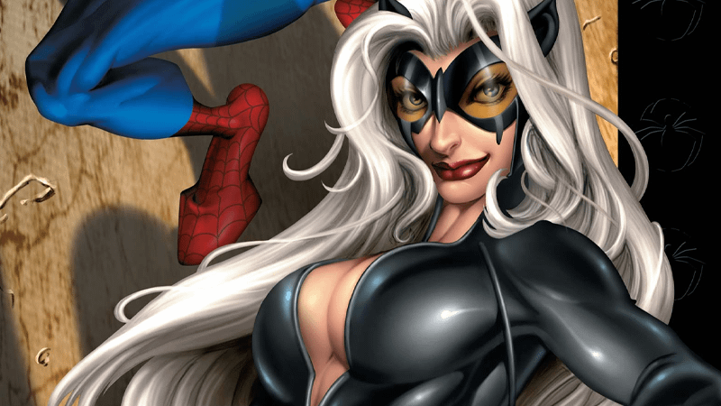 Close up of Ultimate Black Cat (Earth-1610).