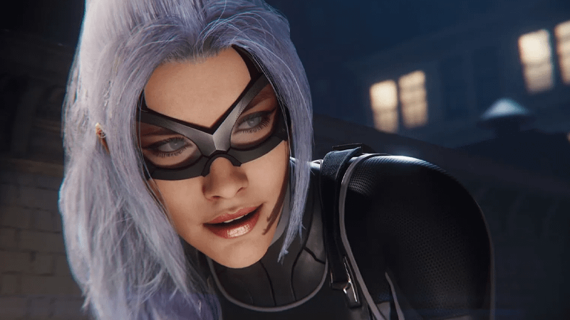 Felicia Hardy's Black Cat in Insomniac's Marvel's Spider-Man.